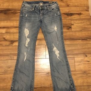 Silver brand bootcut jeans size 27